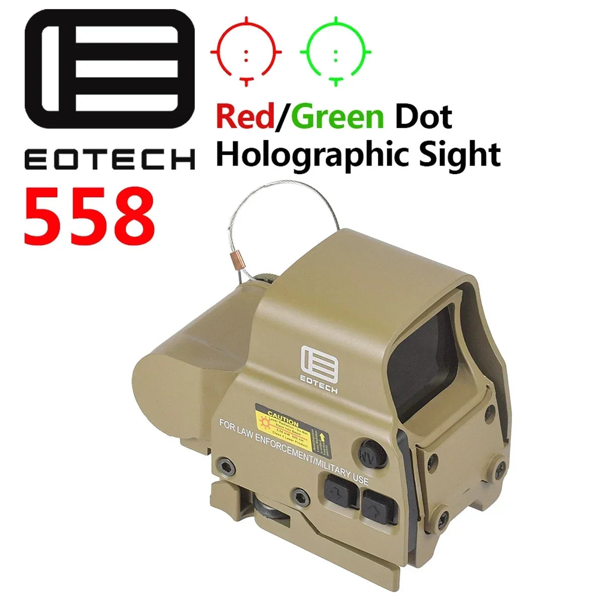 Eotech 551 552 553 558 Holographic Sight Red Green Dot Sight Riflescopes Hunting Reflex Airsoft Riflescope Collimator 20mm Rail