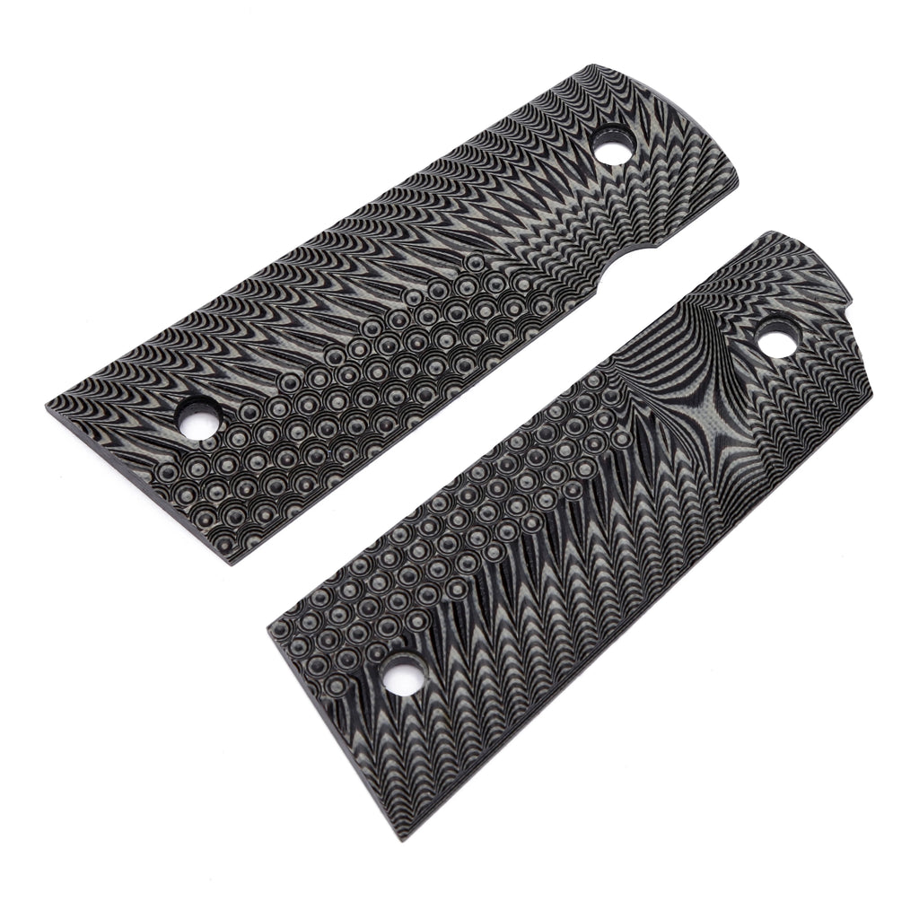 Guuun G10 Grips for Full Size 1911 Magwell Grip OPS Eagle Wing Texture Free screw set included