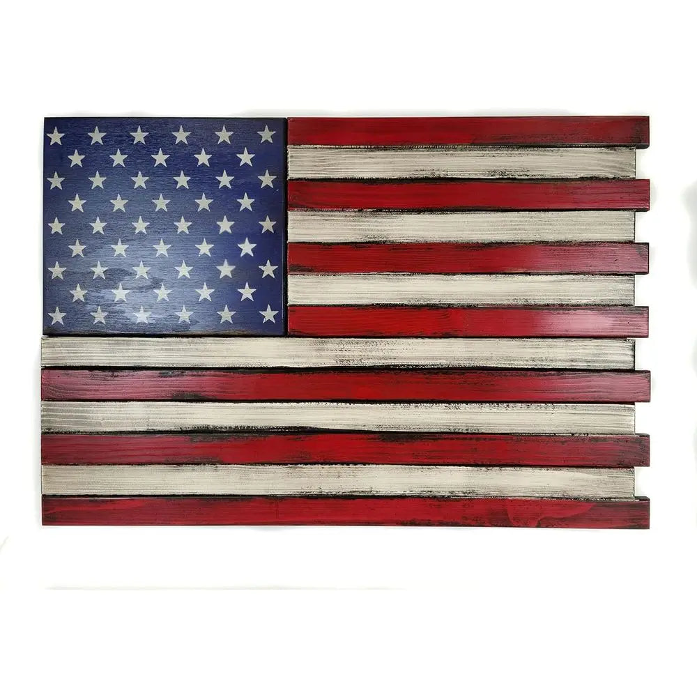 Large American Flag Gun Cover with 2 Hidden Compartments, Red, White, Blue