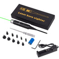 Green Red Dot Laser Bore Sighter Calibration Kit 9 Adapters.17 to .78 Caliber Laser Collimator Rifle Glock Laser Sight charger