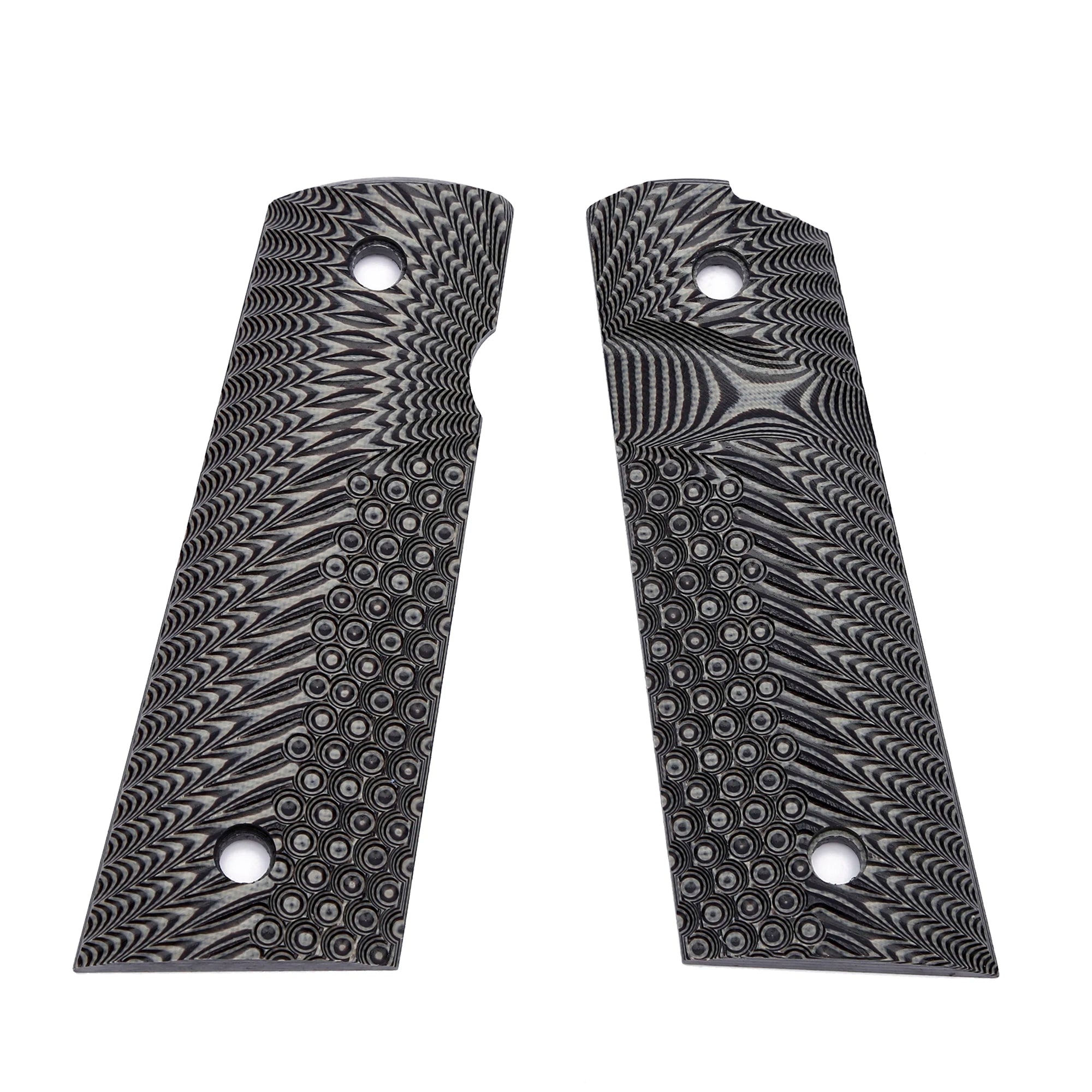 Guuun G10 Grips for Full Size 1911 Magwell Grip OPS Eagle Wing Texture Free screw set included