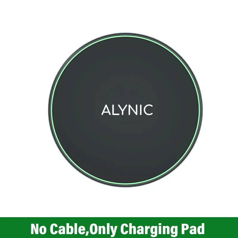 New Wireless Charger For iPhone 16 15 14 13 Pro Max Induction Fast Charging Pad Dock Station For Samsung S23 S22 Xiaomi Huawei