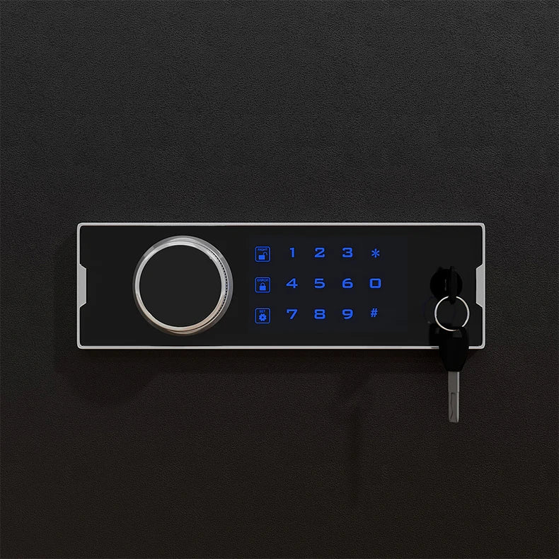 Large Size 5-8 Gun Gun Cabinet with Electronic Password Keypad Lock,Unassembled Metal Rifle Gun Security Cabinet Safe Locker