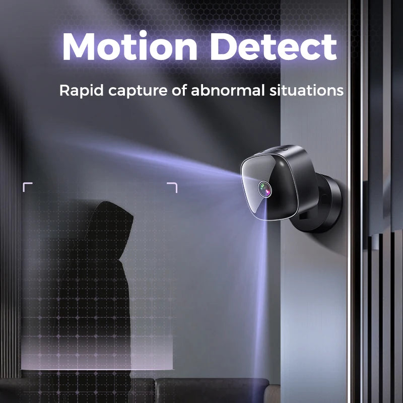 4K HD Mini Camera Wifi 2.4G Camera Wireless Security Protection Remote Monitor Camcorders Home Phone Connectivity Smart Device
