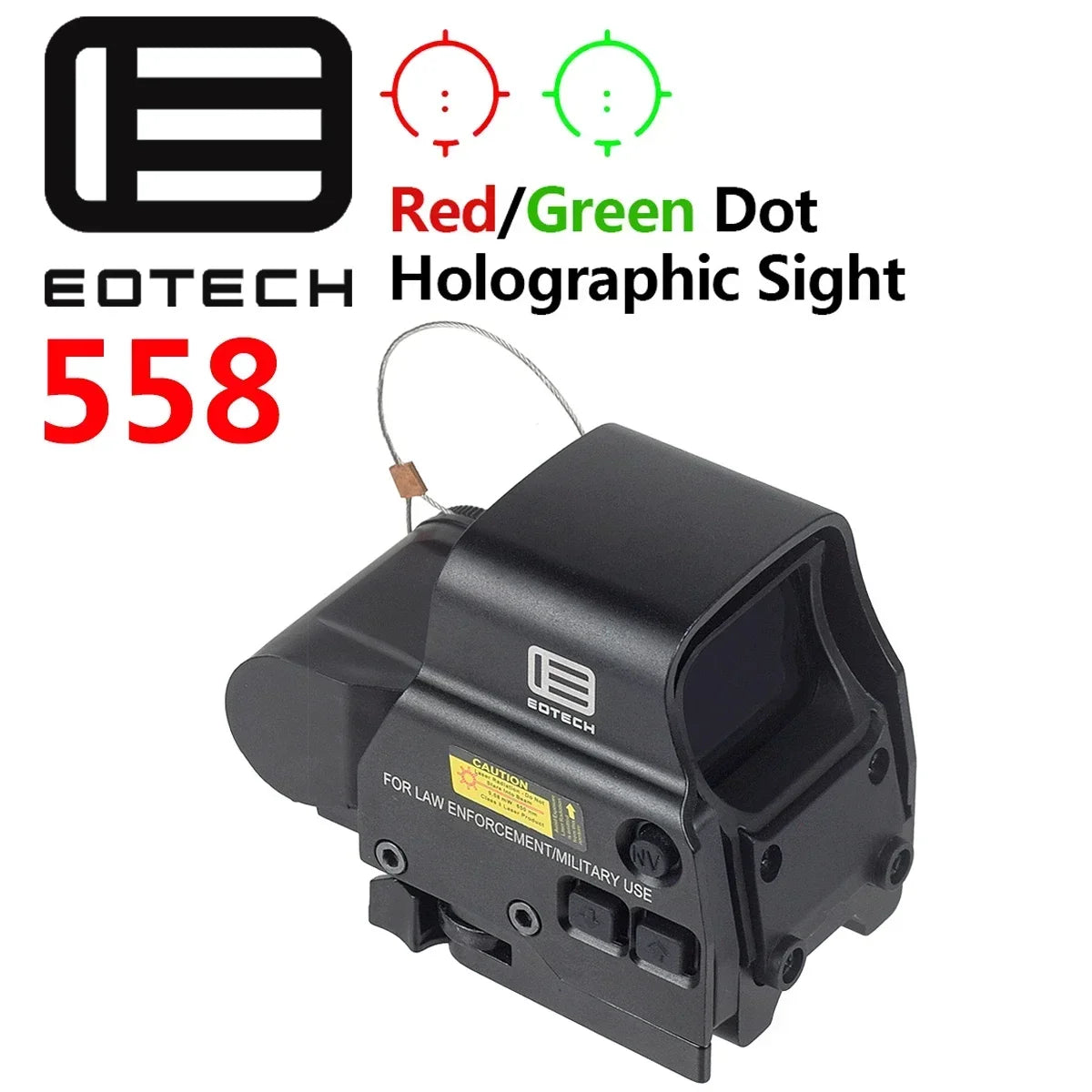 Eotech 551 552 553 558 Holographic Sight Red Green Dot Sight Riflescopes Hunting Reflex Airsoft Riflescope Collimator 20mm Rail