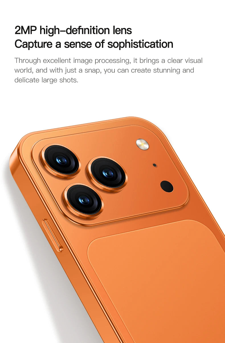 2026 new ONEMYTH Orange A18 Pro, 4.0 inches, Android 12.0 system, 2000mAh battery, 4G network dual SIM cards, mini smartphone