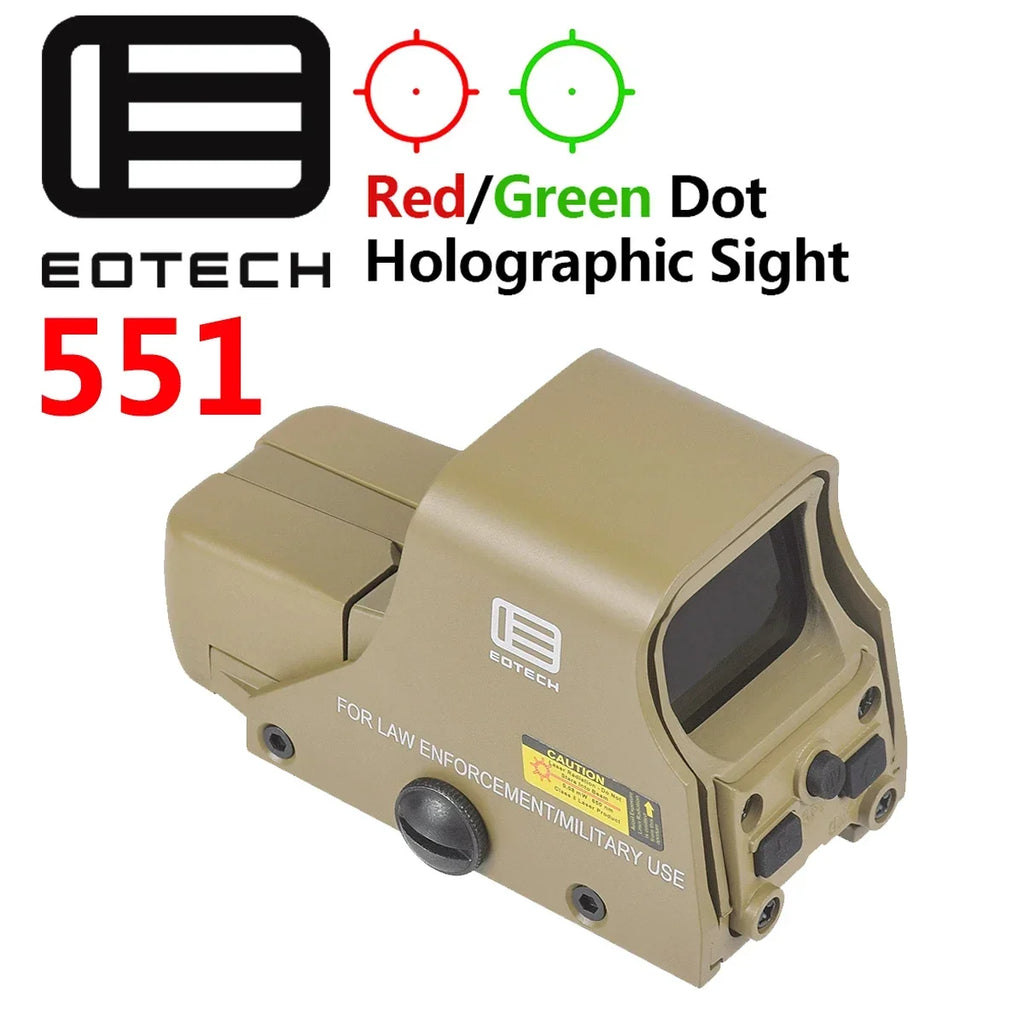 Eotech 551 552 553 558 Holographic Sight Red Green Dot Sight Riflescopes Hunting Reflex Airsoft Riflescope Collimator 20mm Rail