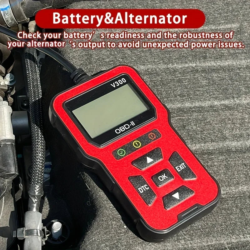 2025 Newest Model OBD2 Scanner Diagnostic Tool - Complete Fault Code Reader, Clear Error Codes, Data Stream, I/M Readiness