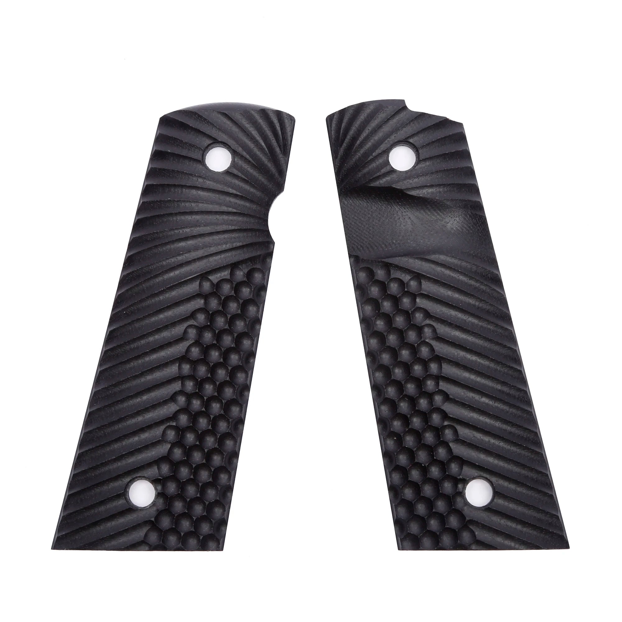 Guuun G10 Grips for Full Size 1911 Magwell Grip OPS Eagle Wing Texture Free screw set included