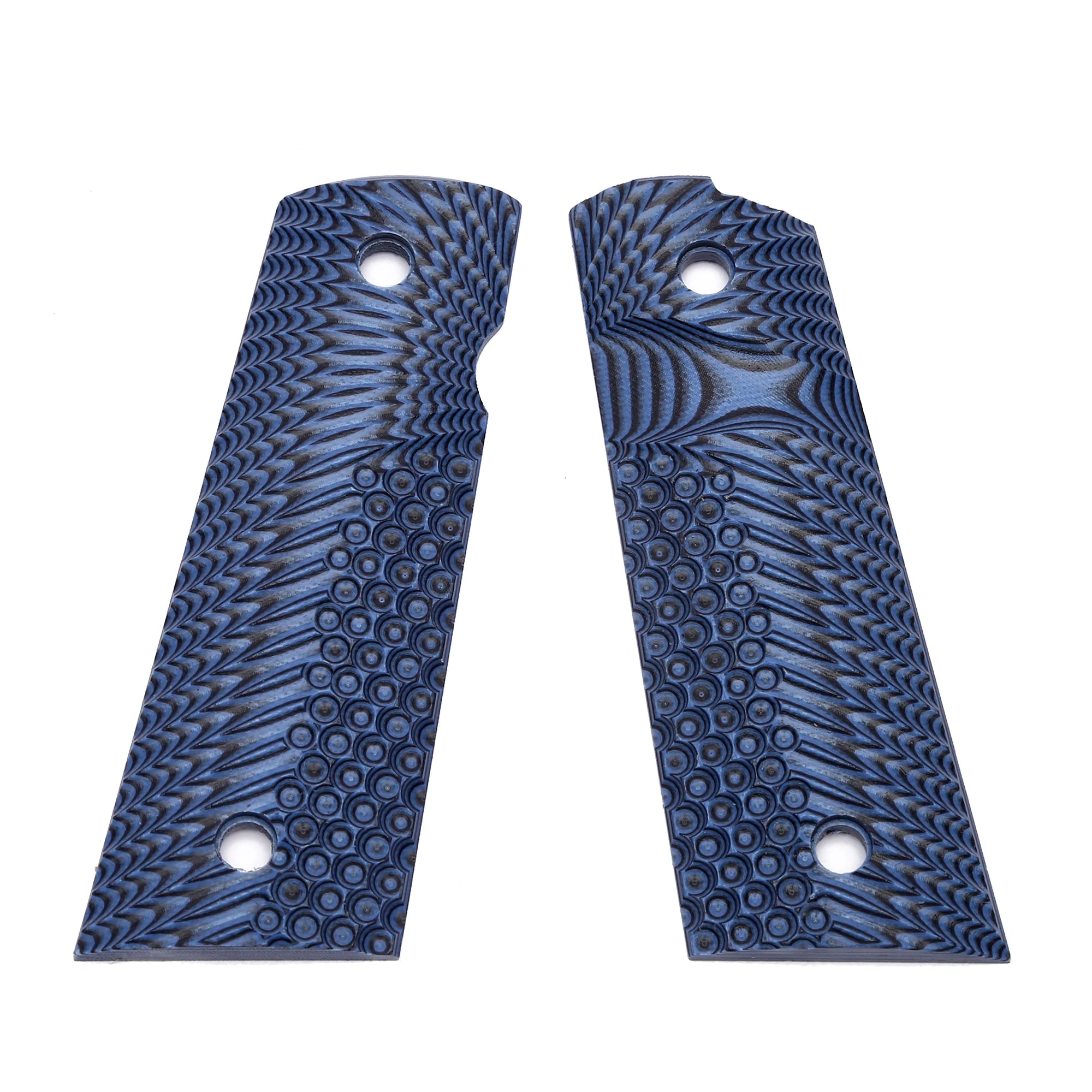 Guuun G10 Grips for Full Size 1911 Magwell Grip OPS Eagle Wing Texture Free screw set included