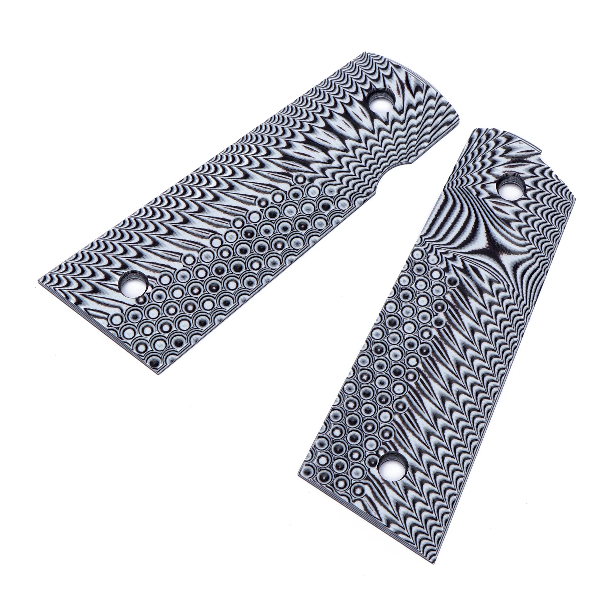 Guuun G10 Grips for Full Size 1911 Magwell Grip OPS Eagle Wing Texture Free screw set included