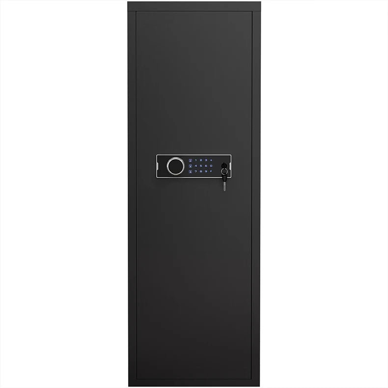 Large Size 5-8 Gun Gun Cabinet with Electronic Password Keypad Lock,Unassembled Metal Rifle Gun Security Cabinet Safe Locker